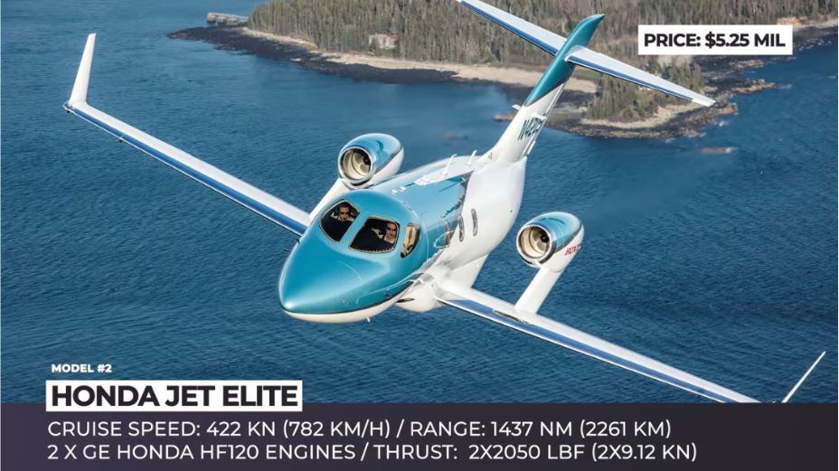 private jet interior - Honda Jet Elite