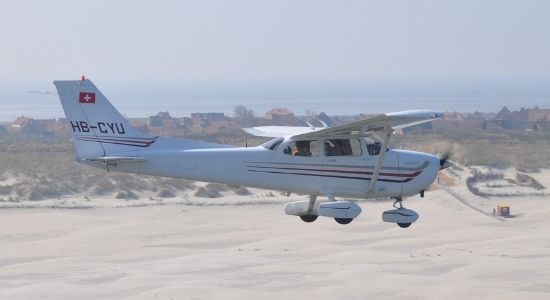 Cessna 208 Caravan on Desert